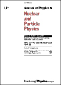 Journal of Physics G: Nuclear and Particle Physics
