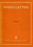 Physics Letters B
