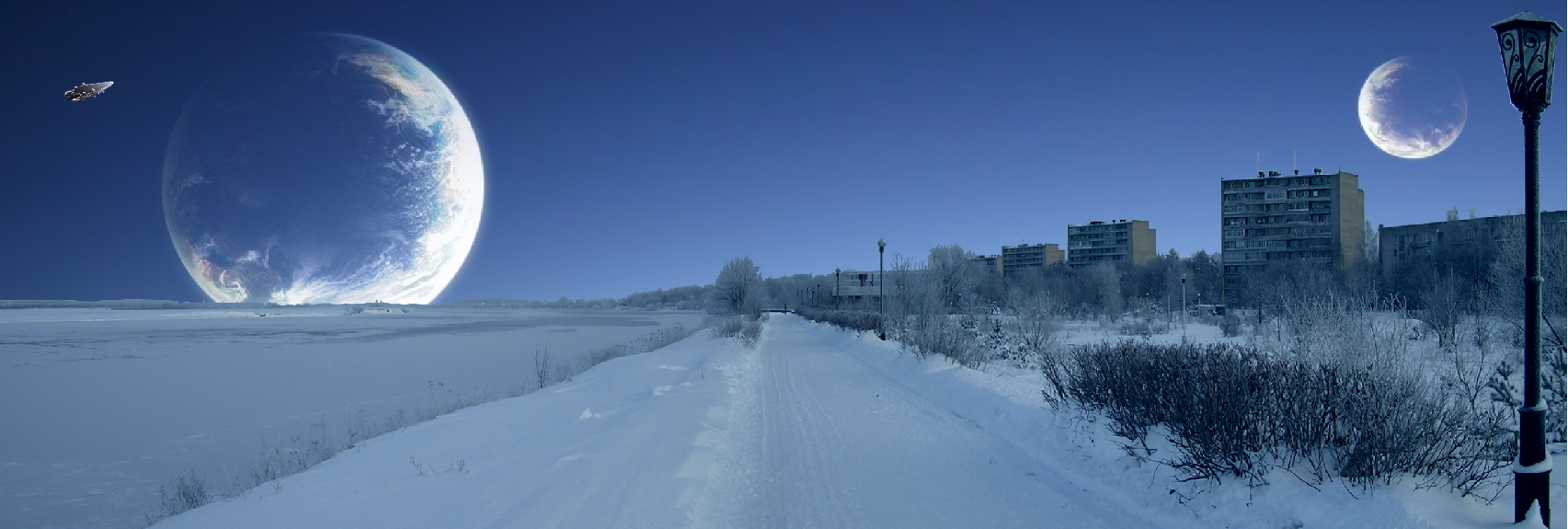 Dubna Volga Panorama